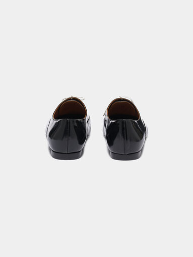 Black patent look shoes - 3