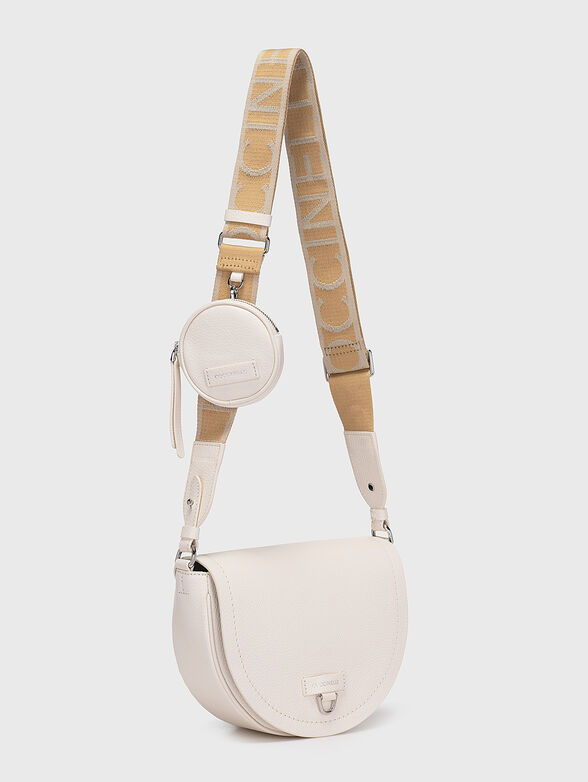 Black crossbody bag with small purse - 2