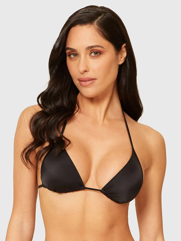 ESSENTIALS black bikini top - 1