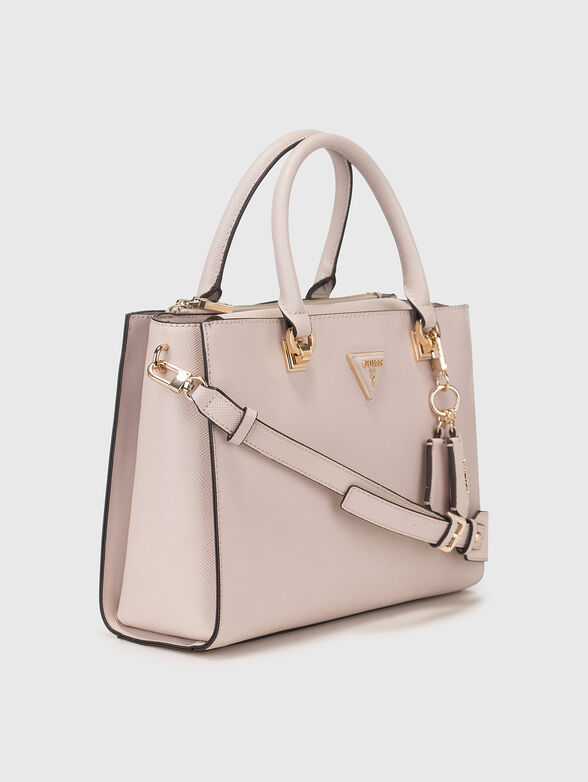 Black bag with logo motif  - 4