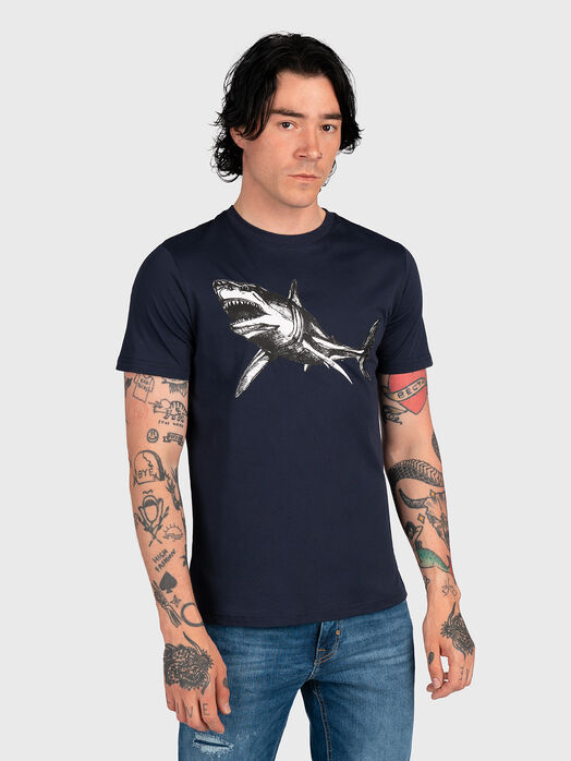 Cotton T-shirt with print