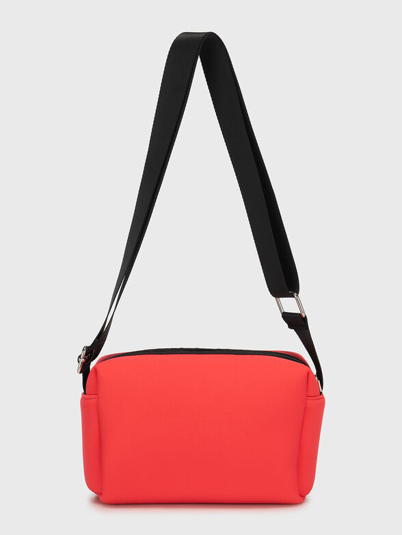 Black crossbody bag with logo detail - 2