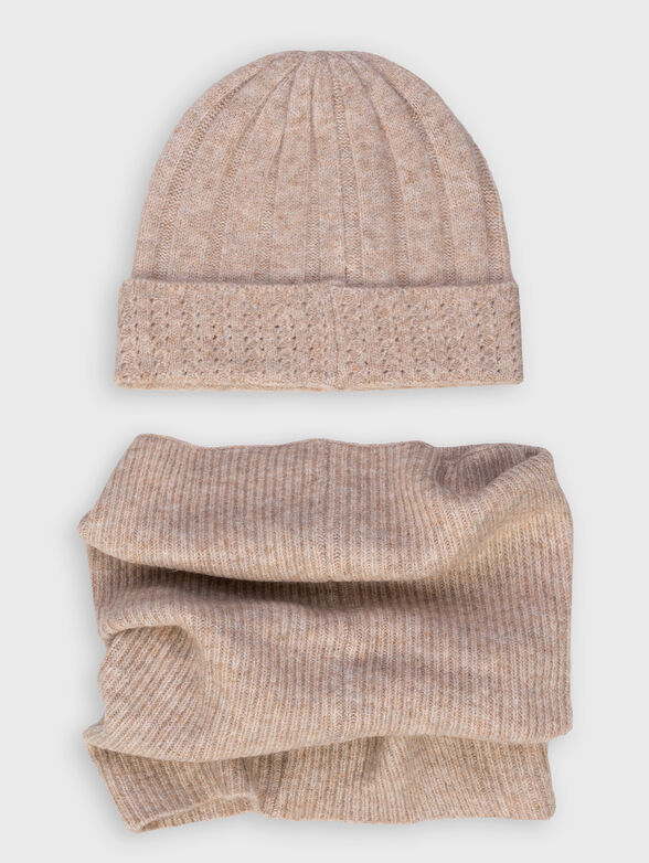 Knitted set hat and scarf - 2