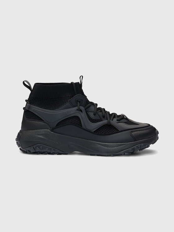 Încălțări slip on negre - 1