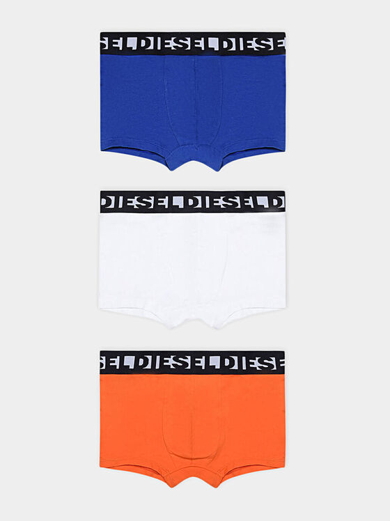 Set of three boxers with logo inscription - 1