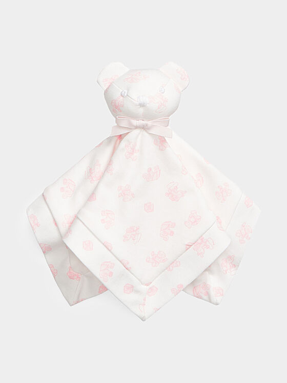 Toy blanket in pink color - 1