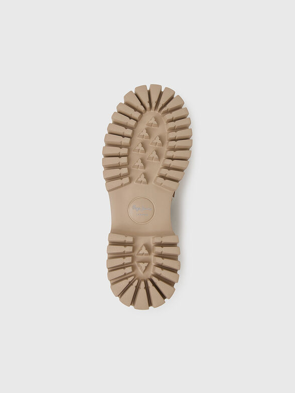 OXFORD beige moccasins  - 5