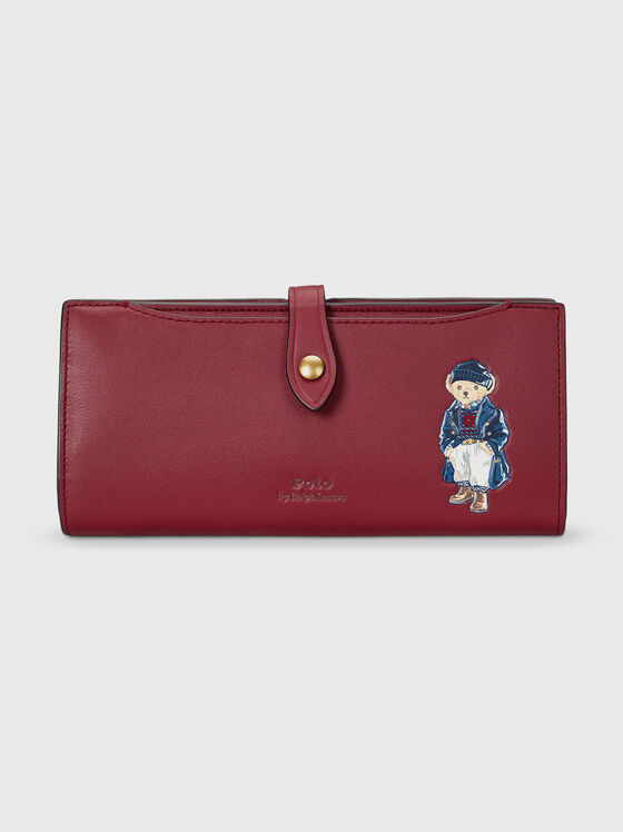 Wallet with Polo Bear print - 1