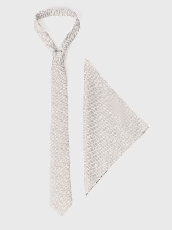 Silk tie with print - 1