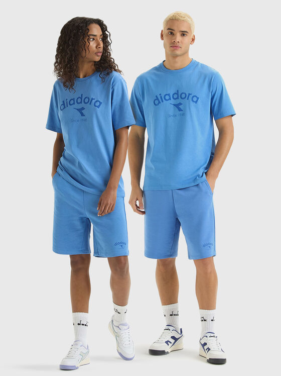 Tricou unisex albastru - 1