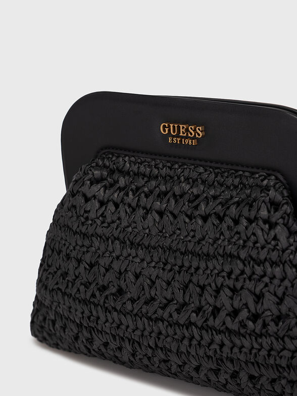 LIGURIA clutch in black color - 5