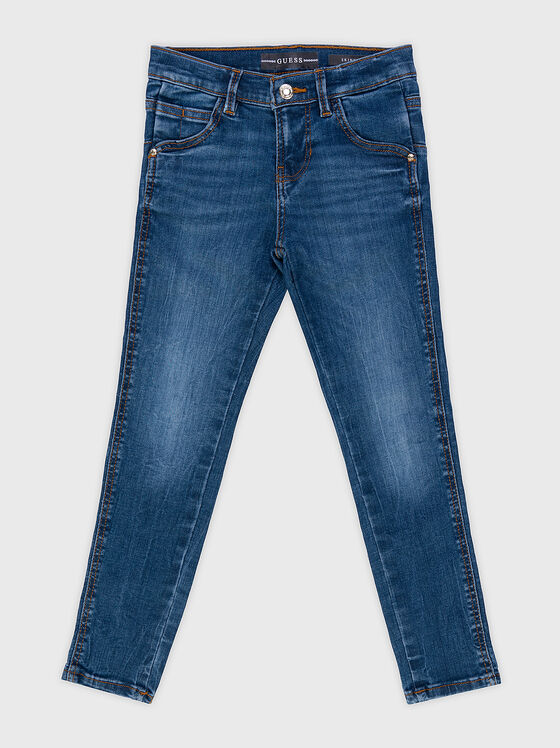 High-waisted skinny jeans - 1