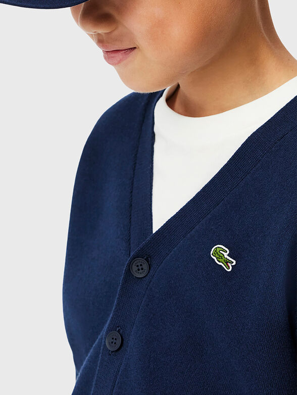 V neck cardigan - 4