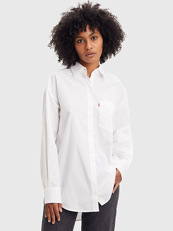 NOLA™ white cotton shirt - 1