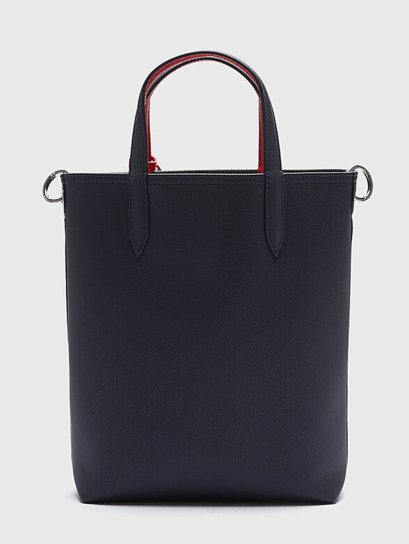 Two-faced bag with a carrier bag and mini logo - 4