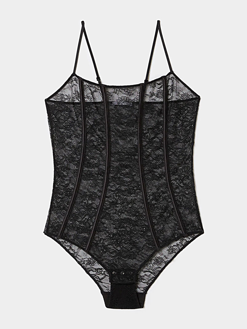 BODY lace body with thin straps  - 3