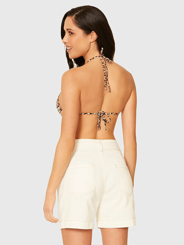 MIRA cotton shorts with belt - 2
