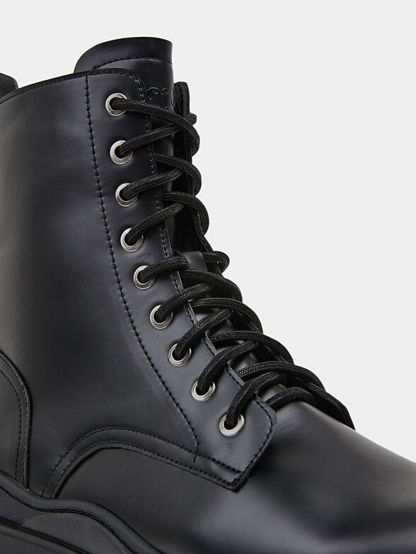 SODA faux leather ankle boots - 4