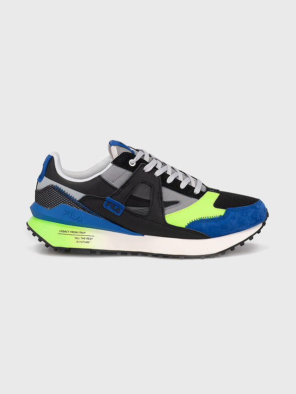 FILA CONTEMPO blue sports shoes with logo - 1