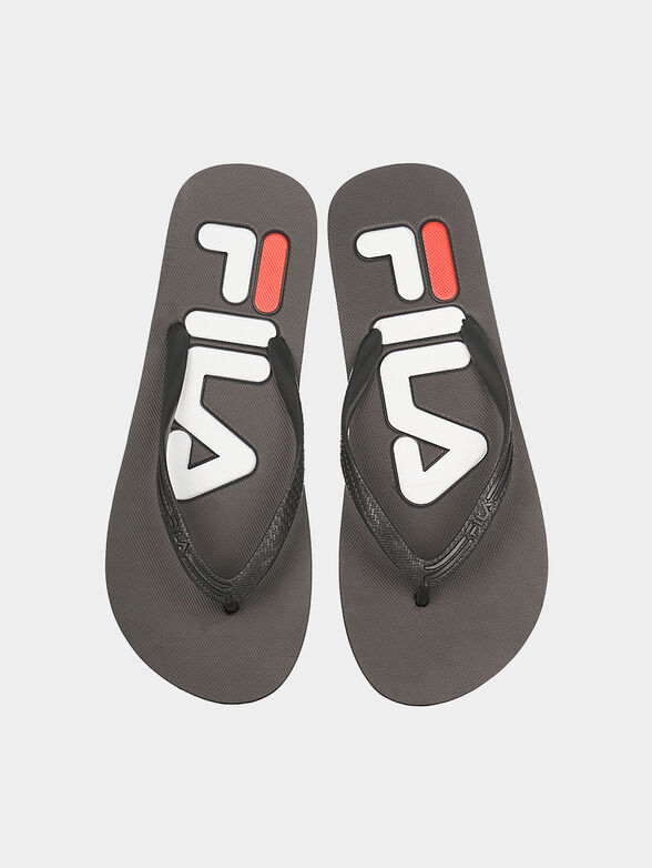 TROY Slippers with branded foot - 4