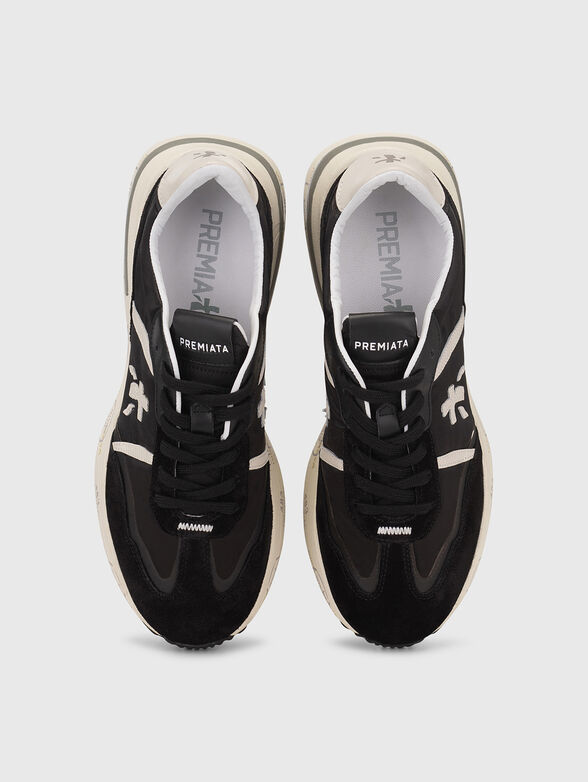 CASSIE sports shoes with contrast logo detail - 6