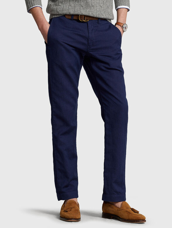 BEDFORD blue trousers - 1