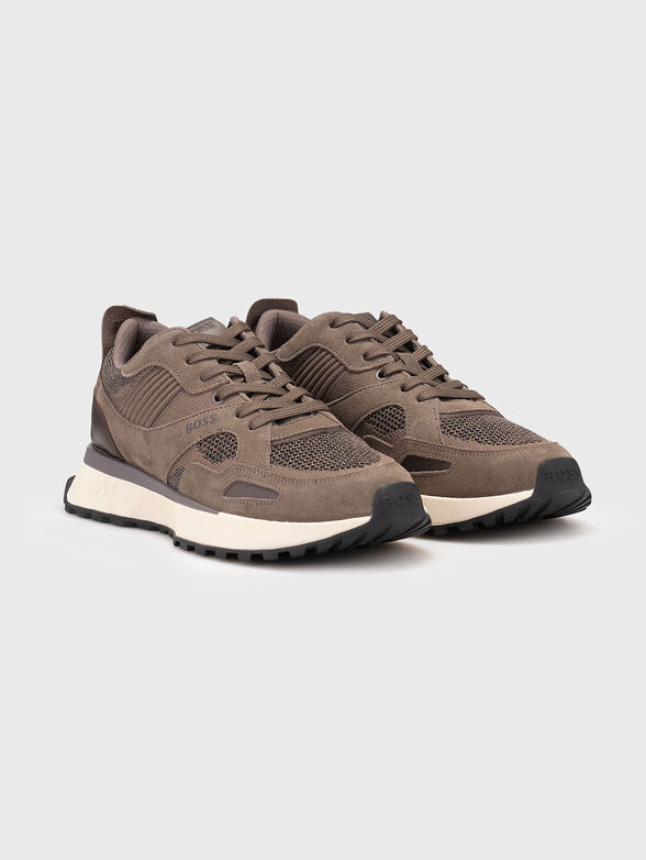 JONAH textile and suede sneakers - 2