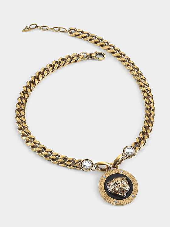 DAKTARI necklace with tiger pendant - 1