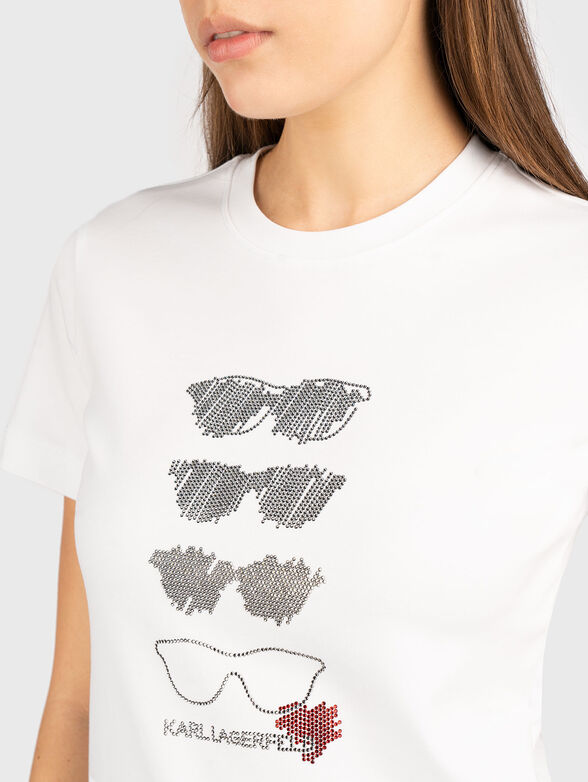 Rhinestones T-shirt - 3
