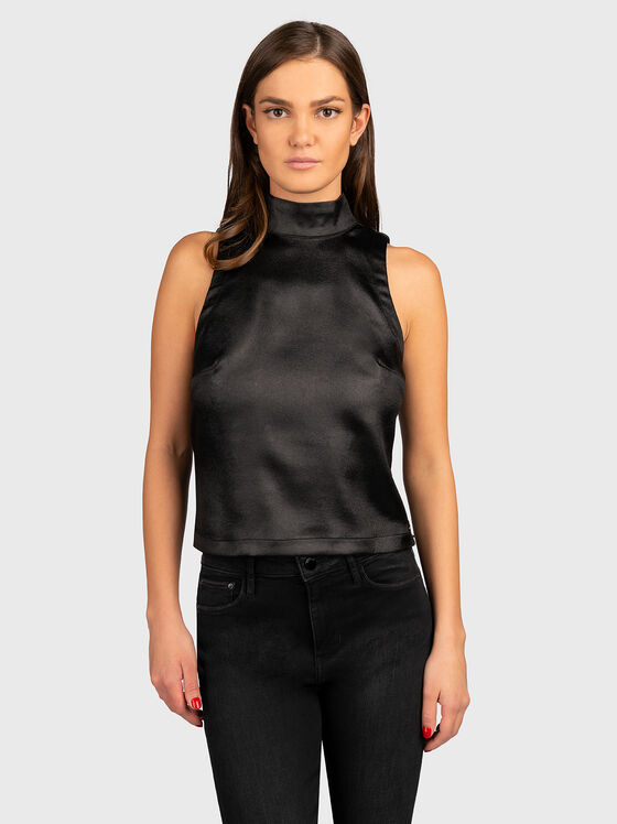 Top DAIANA cu guler polo - 1