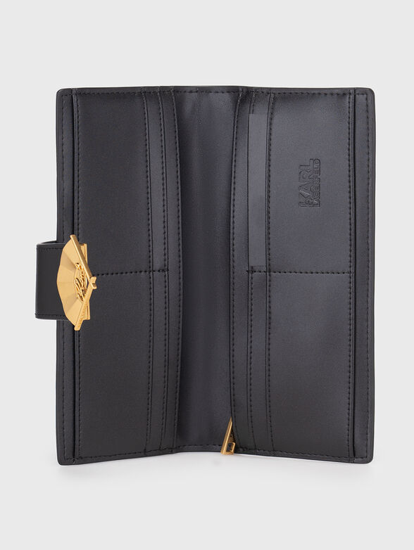 K/SIGNATURE black wallet  - 4