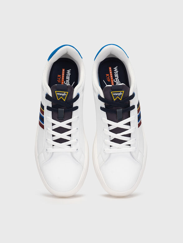 DAVIS TAPE sports shoes with contrasting accents - 6