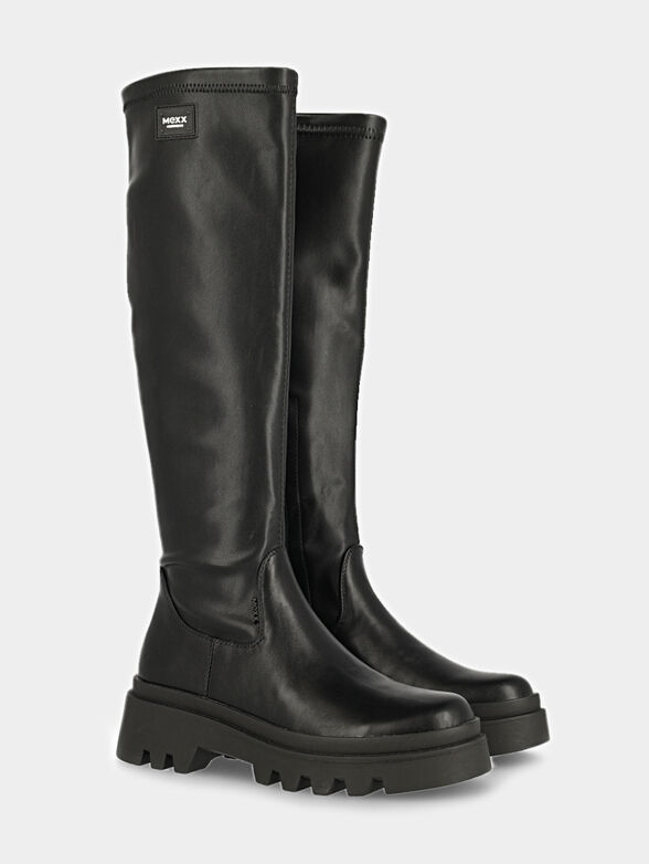 KARLIJN boots in eco leather - 3