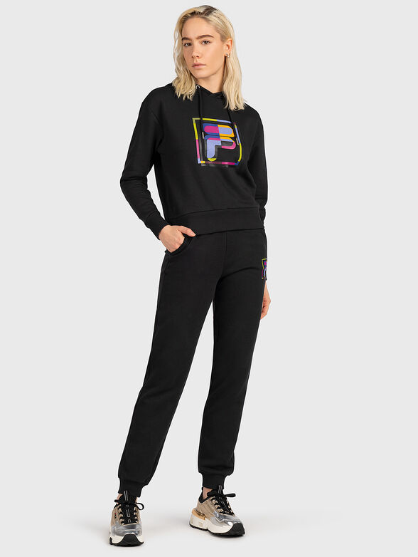 BEX high-waisted black sports trousers - 4