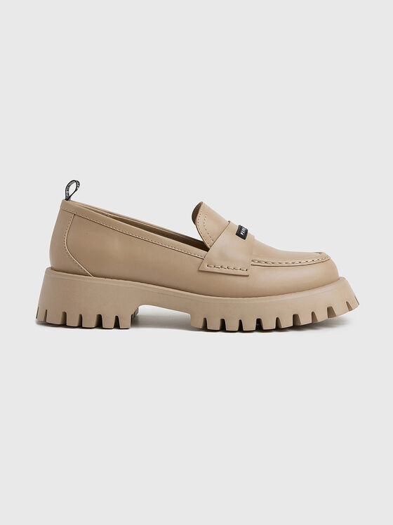 OXFORD beige moccasins  - 1