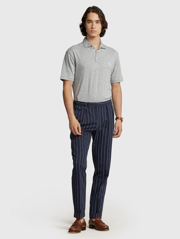 Linen and cotton Polo shirt - 2