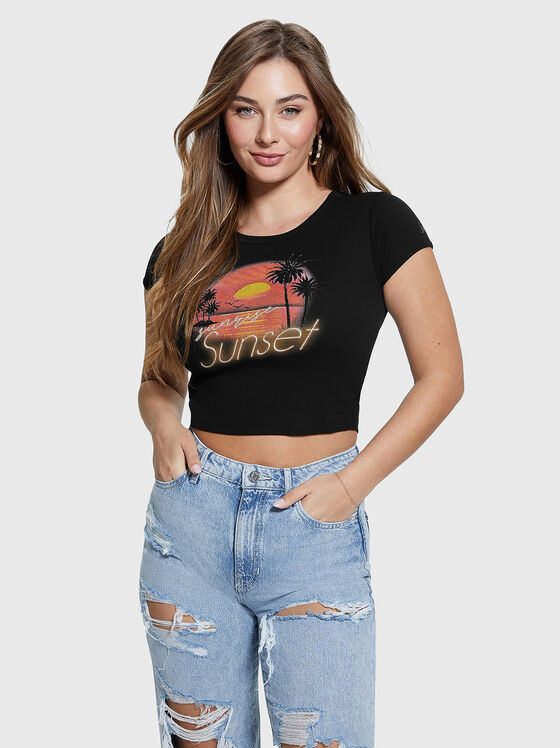 Tricou scurt SUNSET - 1