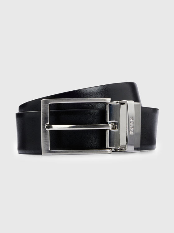 Double face leather belt - 1