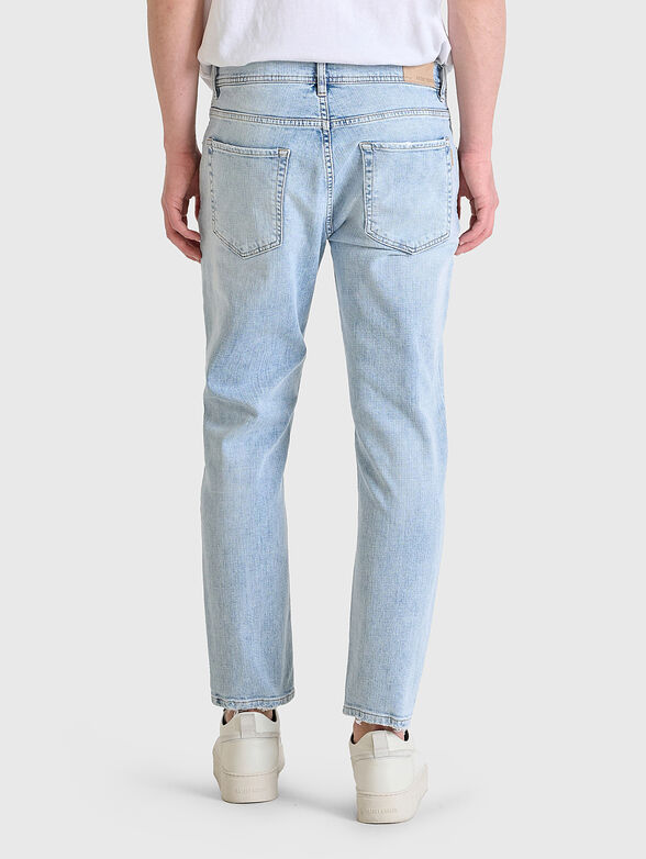 ARGON light blue jeans with accent rips - 2