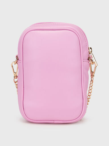 Mini crossbody bag in pink  - 3