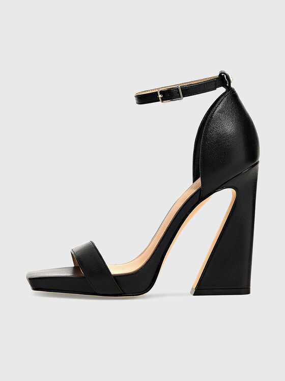 MORRA black heeled sandals - 1