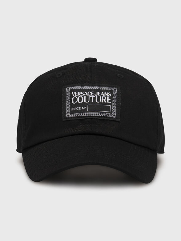 Black baseball cap with logo - 1