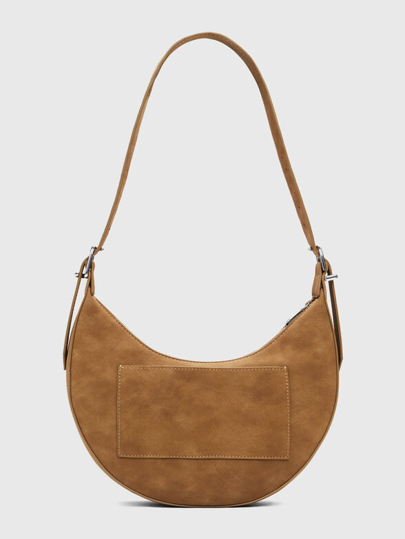 Eco leather hobo bag with perforation - 3
