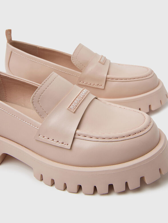 OXFORD beige moccasins  - 4