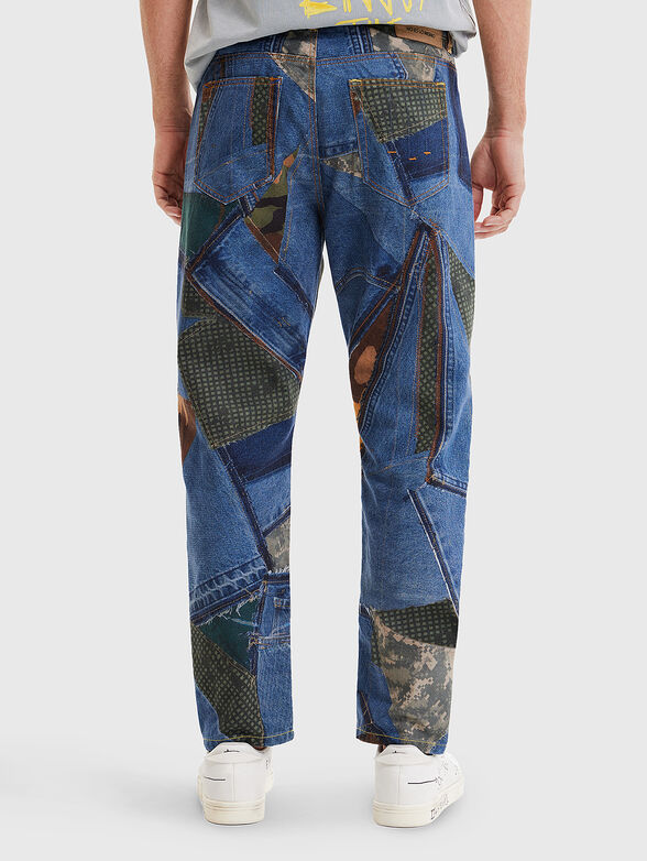 VELEZ jeans with patchwork elements - 2