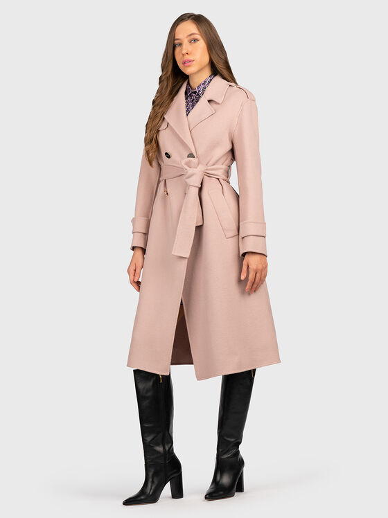 Coat of wool blend - 1