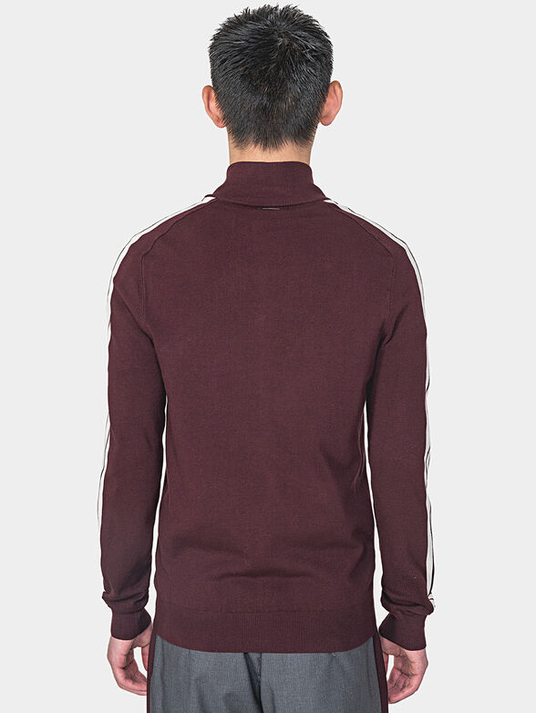 Cardigan with high neck - 2