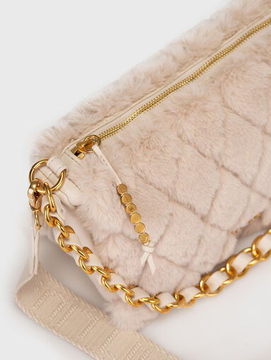 Hobo bag with soft-touch texture - 4