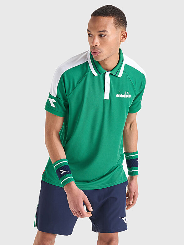 ICON sports polo-shirt in green color - 2