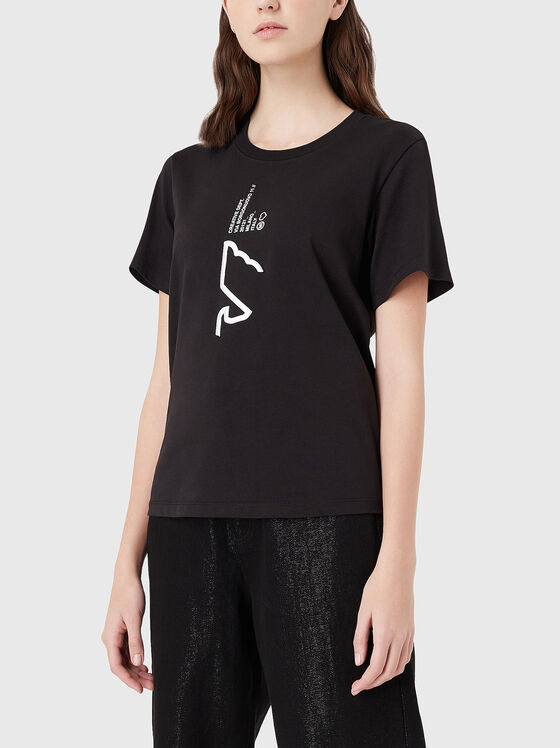 Tricou cu decolteu oval - 1